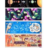 Galaxy of Istoria Habit Tracker Bookmarks Bundle