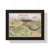The Land of Istoria Print (Framed)