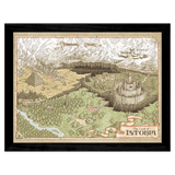 The Land of Istoria Print (Framed)