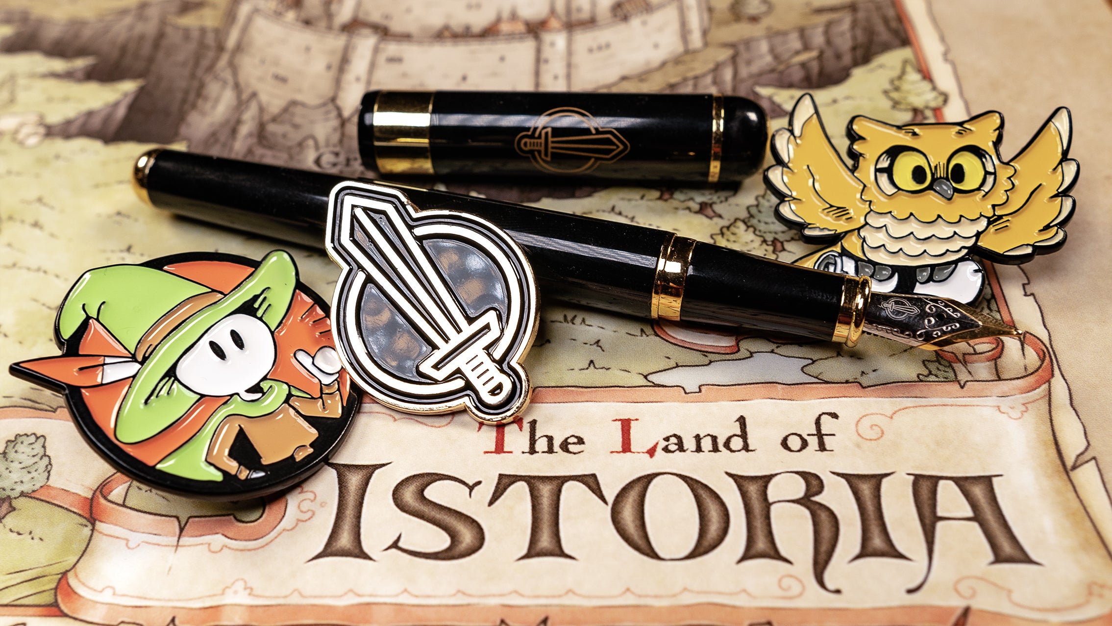Enamel Pins – The Hero's Journal